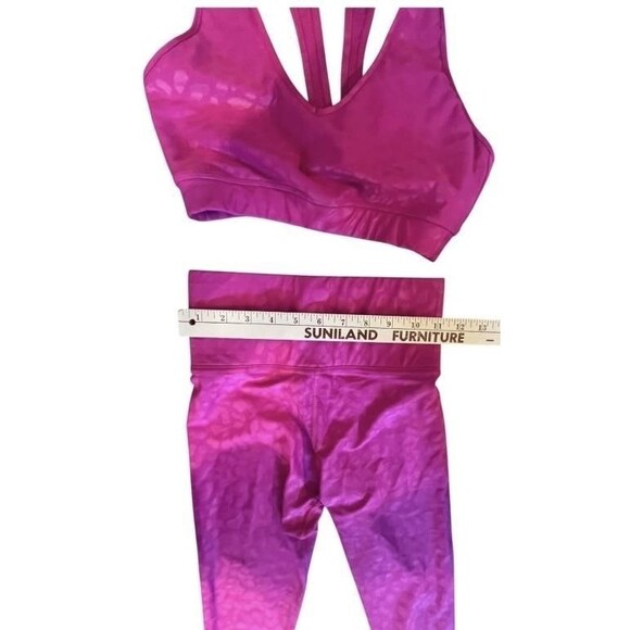 Carbon38 Takara Shine Bra Top & Leggings High Rise 7/8 Lm, Small & XS NEW w/out - Picture 7 of 9